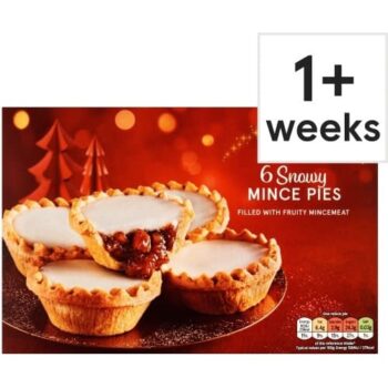 Tesco 6 Snowy Mince Pies