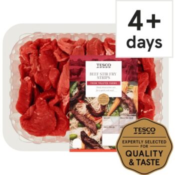Tesco Beef Stir Fry Strips (357g)