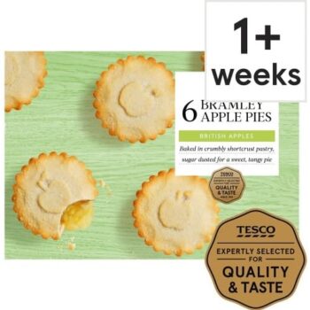 Tesco Bramley Apple Pies (6)