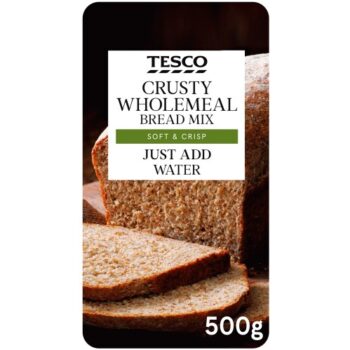 Tesco Crusty Wholemeal Bread Mix (500g)