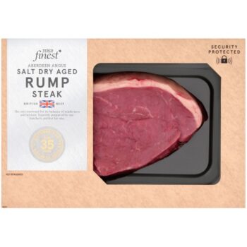 Tesco Finest AA Salt Dry Aged Beef Rump Steak (350g)