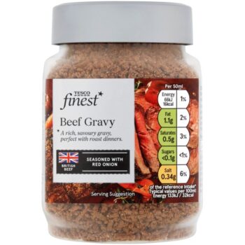 Tesco Finest British Beef & Red Onion Gravy Granules (200g)