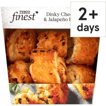 Tesco Finest Dinky Cheese & Jalapeno Mini Rolls