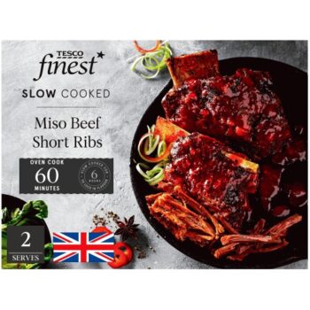 Tesco Finest Slow Cooked Beef Short Ribs with a Chilli Glaze