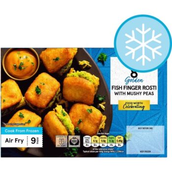 Tesco Fish Finger Rosti With Mushy Peas (280g)