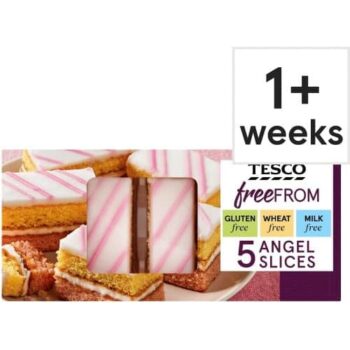 Tesco Free From Angel Vanilla Cake Slices