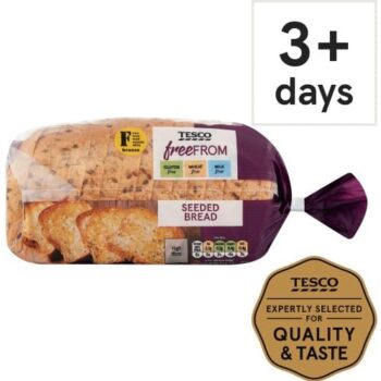 Tesco Free From Seeded Sliced Bread