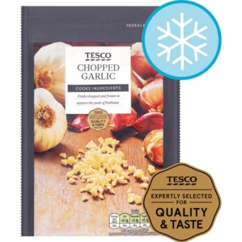 Tesco Frozen Chopped Garlic (100g)