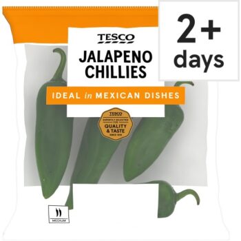 Tesco Jalapenos Chillies (80g)