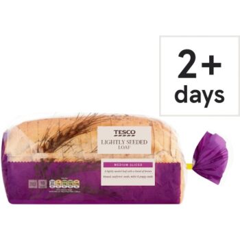 Tesco Lightly Seeded White Bread Loaf (800g)
