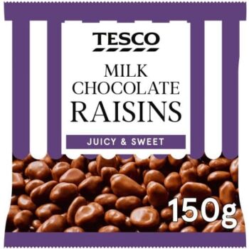 Tesco Milk Chocolate Raisins (150g)