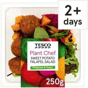 Tesco Plant Chef Sweet Potato Falafel Salad