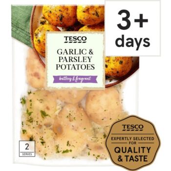 Tesco Potatoes With Garlic Butter