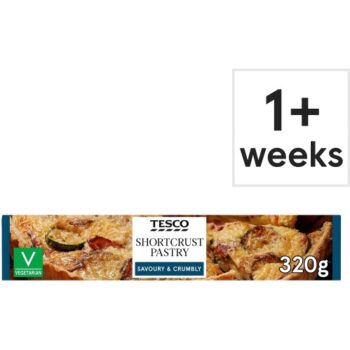 Tesco Ready Rolled Shortcrust Savoury Pastry (320g)
