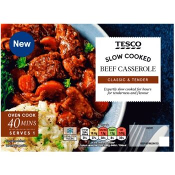 Tesco Slow Cooked Beef Casserole (330g)