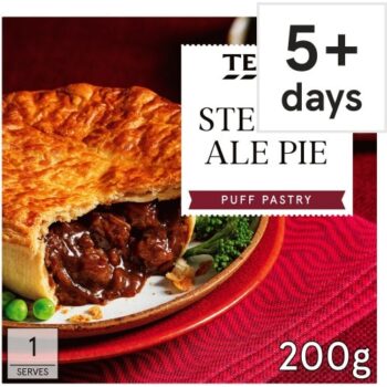 Tesco Steak & Ale Puff Pie (200g)