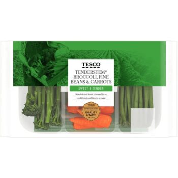 Tesco Tenderstem Fine Beans and Carrots (190g)