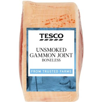 Tesco Unsmoked Boneless Gammon Joint