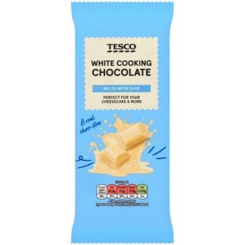 Tesco White Cooking Chocolate (150g)
