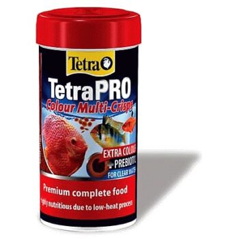 Tetrapro Colour Premium Advanced Nutrition Fish Food Crisp Tropical Aquarium (55g)