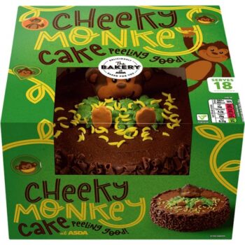 The BAKERY at ASDA Cheeky Monkey Cake