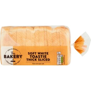 The BAKERY at ASDA Soft White Toastie Thick Sliced Bread