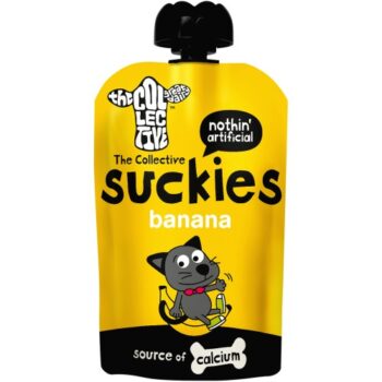 The Collective Banana Suckies Yoghurt Pouch for Kids (90g)