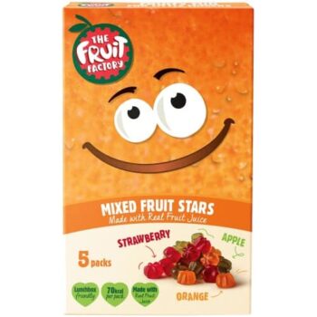 The Fruit Factory Multi Fruit Stars (5 x 20g)