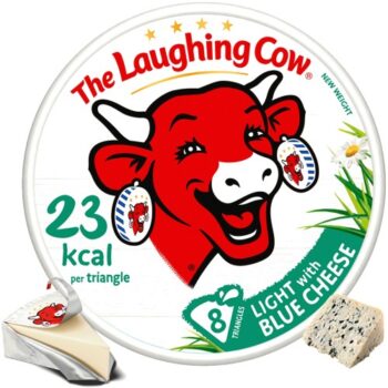 The Laughing Cow Light Blue Cheese Spread Triangles (8 x 120g)