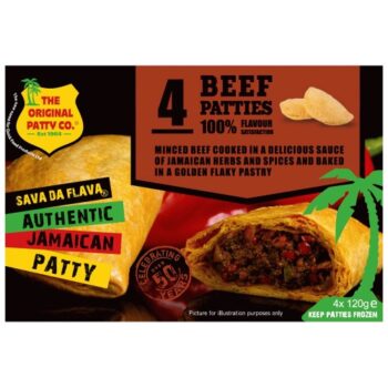 The Original Patty Co. 4 Beef Jamaican Patties
