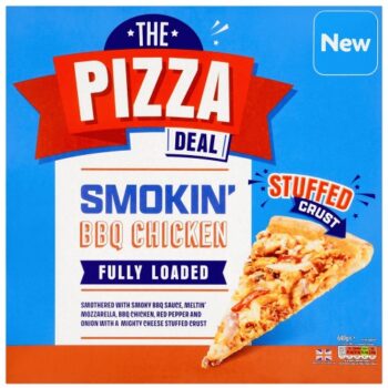 The Pizza Deal Fully Loaded Smokin' BBQ Chicken Stuffed Crust (640g)