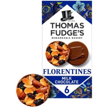 Thomas Fudge's Milk Chocolate Florentines (114g)