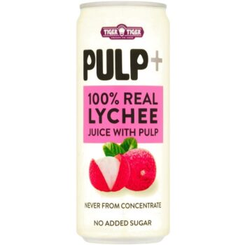 Tiger Tiger 100% Real Lychee Juice With Pulp (320ml)