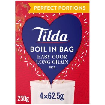 Tilda Boil in the Bag Long Grain Rice (250g)