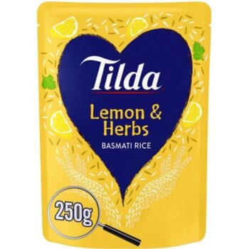 Tilda Microwave Lemon & Herbs Basmati Rice (250g)