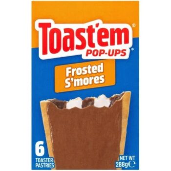 Toast'em Pop-Ups 6 Frosted S'mores Toaster Pastries