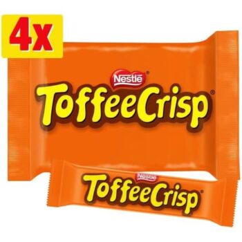 Toffee Crisp Milk Bars Multipack (4 x 38g)