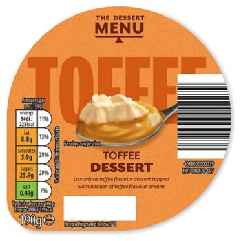 Toffee Luxurious Dessert