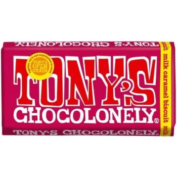 Tony's Chocolonely Milk Chocolate Caramel Biscuit (180g)