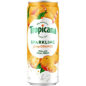 Tropicana Sparkling Zesty Orange Juice Drink (250ml)