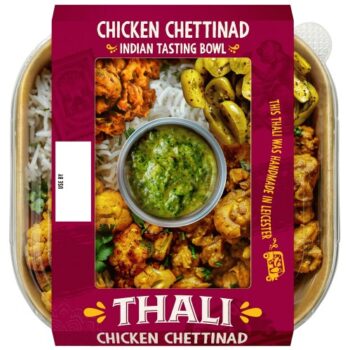 Tuk In Foods Thali Chicken Chettinad Indian Tasting Bowl (420g)