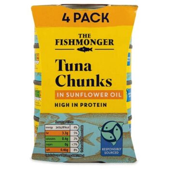 Tuna Chunks in Sunflower Oil (4)