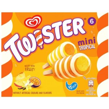 Twister Mini Tropical Ice Cream Lollies (6 x 50ml)