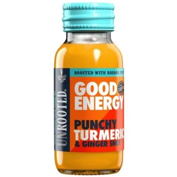 Unrooted Drinks Good Energy Punchy Turmeric & Ginger Single Shot