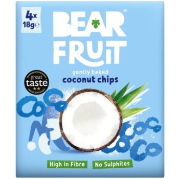Urban Fruit Gluten Free Baked Coconut Chips Multipack (4 x 18g)