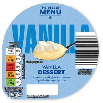 Vanilla Luxurious Dessert