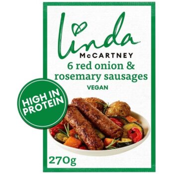 Vegan & Vegetarian Red Onion & Rosemary Sausages (270g)