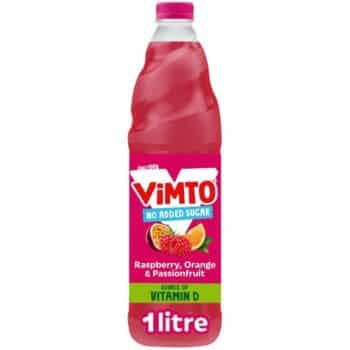Vimto Remix Raspberry Orange & Passionfruit Squash (1 Litre)