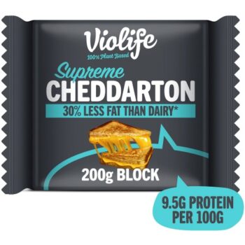 Violife Supreme Cheddarton Cheese Alternative with Protein (200g)