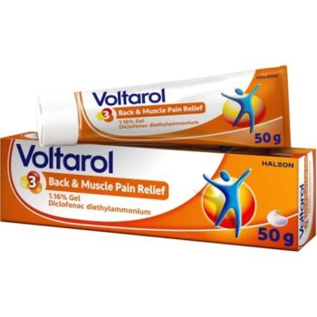 Voltarol Back & Muscle Pain Relief Gel 1.16% (50g)